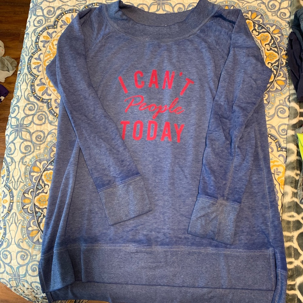 Maurice’s sweatshirt